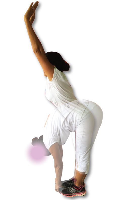 Crown chakra exercises sitting forward bend & forward bend